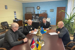 Foto Z Golovoyu Administratsiyi Sudnoplavstva